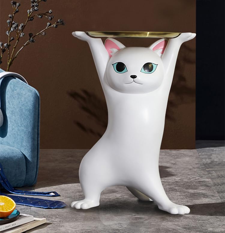 Amazon｜Homilius デコフィギア ねこ 猫ちゃんバトラー